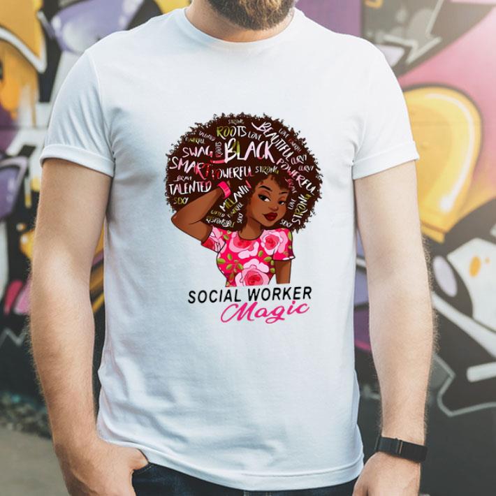 Black Queen Social Worker Magic shirt