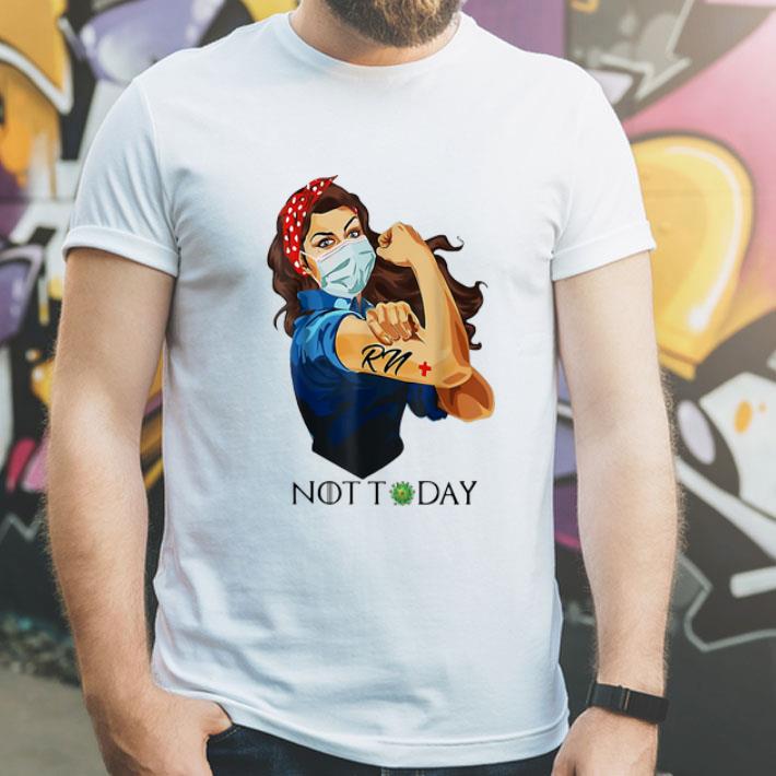 Strong Woman Tattoo Registered Nurse Not Today Covid-19 shirt 1 Strong Woman Tattoo Registered Nurse Not Today Covid-19 shirt