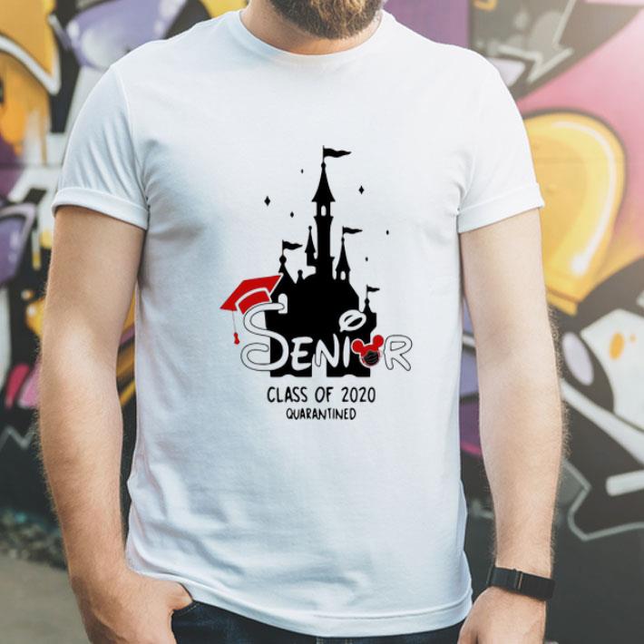 Disney Cinderella Castle Senior Class Of 2020 Quarantined shirt
