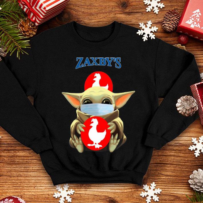 Star Wars Baby Yoda Hug Zaxby’s Covid-19 shirt
