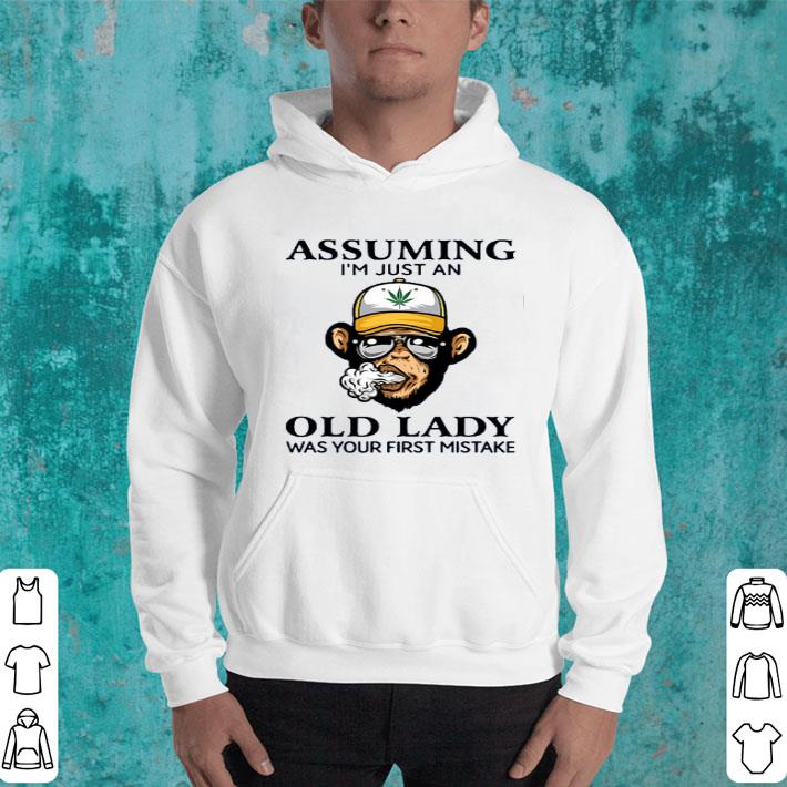 e555cf10 hot monkey assuming i m just an old lady was your first mistake shirt 4 - Hot Monkey Assuming I’m Just An Old Lady Was Your First Mistake shirt