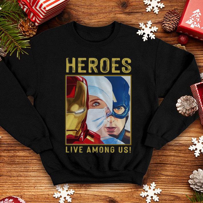 f15ce574 nurse heroes live among us iron man nurse and captain america shirt 4 - Nurse Heroes Live Among Us Iron Man Nurse And Captain America shirt