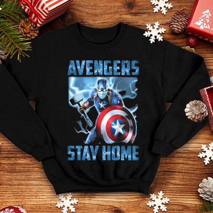 Captain America Avengers Stay Home shirt 8 Captain America Avengers Stay Home shirt