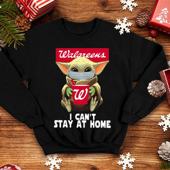 Star Wars Baby Yoda Mask Hug Walgreens I Can’t Stay At Home shirt