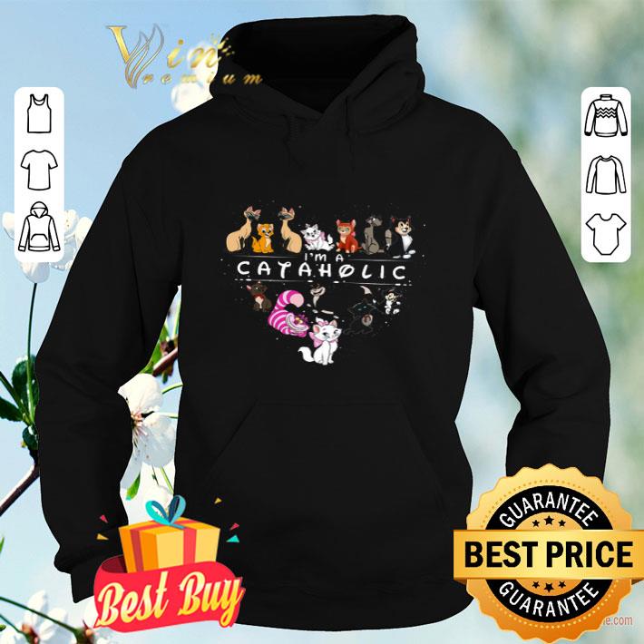 f9196614 cats i m a cataholic shirt 4 - Cats I'm A Cataholic shirt