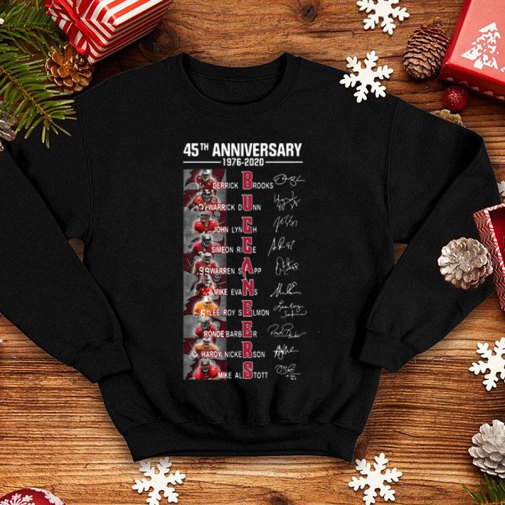 Tampa Bay Buccaneers 45th Anniversary 1976-2020 Signatures shirt fff4afeb tampa bay buccaneers 45th anniversary 1976 2020 signatures shirt 4 - Tampa Bay Buccaneers 45th Anniversary 1976-2020 Signatures shirt