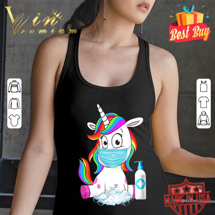 Unicorn washing hands Coronavirus shirt Unicorn washing hands Coronavirus shirt