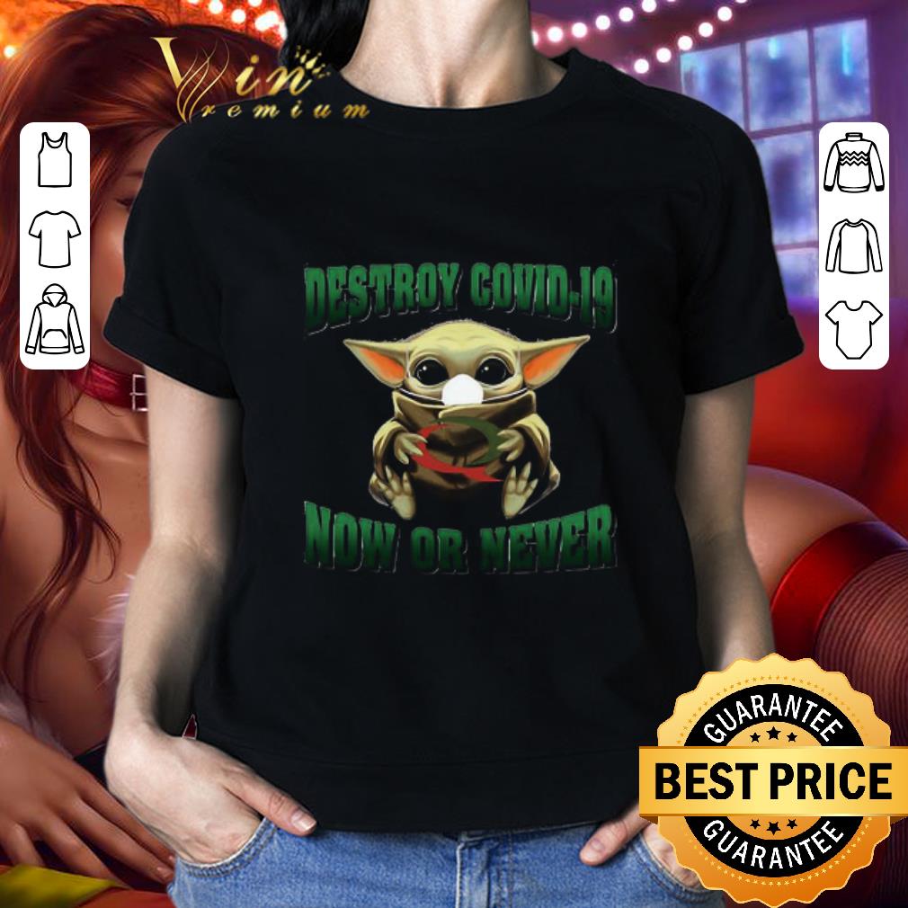Baby Yoda mask Quiznos Destroy Covid-19 now or never shirt Baby Yoda mask Quiznos Destroy Covid-19 now or never shirt 2
