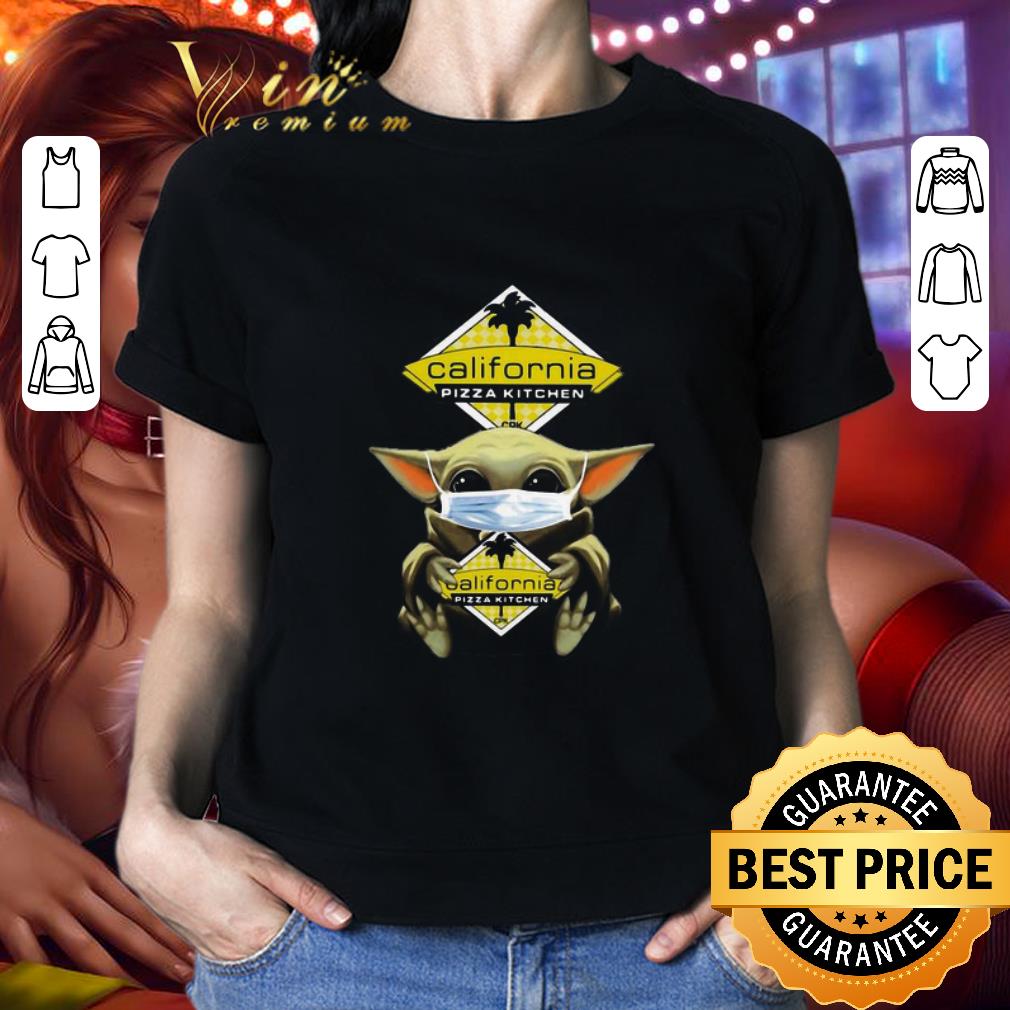 Baby Yoda mask California Pizza Kitchen shirt Baby Yoda mask California Pizza Kitchen shirt 2