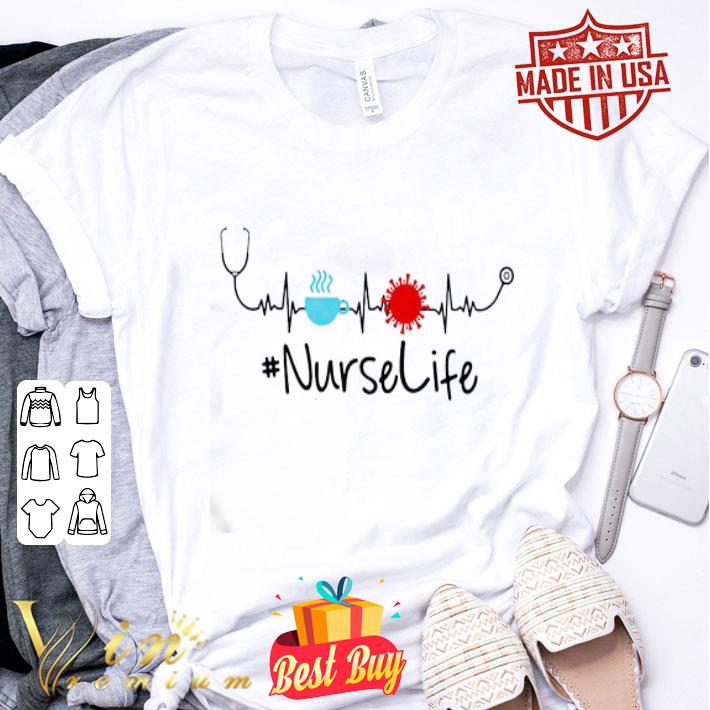 Nurse life heartbeat Covid-19 shirt