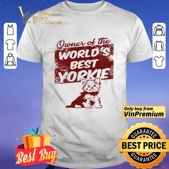 Owner of the world’s best Yorkie shirt