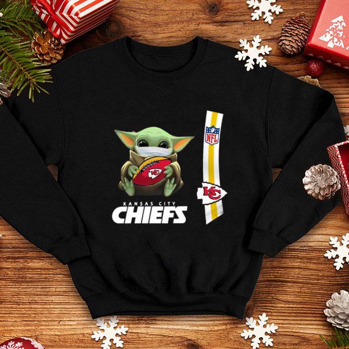 Star Wars Baby Yoda Mask Kansas City Chiefs NFL Covid-19 shirt Star Wars Baby Yoda Mask Kansas City Chiefs NFL Covid-19 shirt