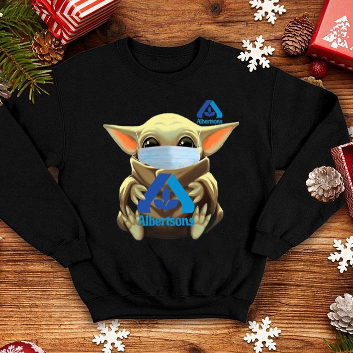 Star Wars Baby Yoda Face Mask Hug Albertsons shirt Star Wars Baby Yoda Face Mask Hug Albertsons shirt