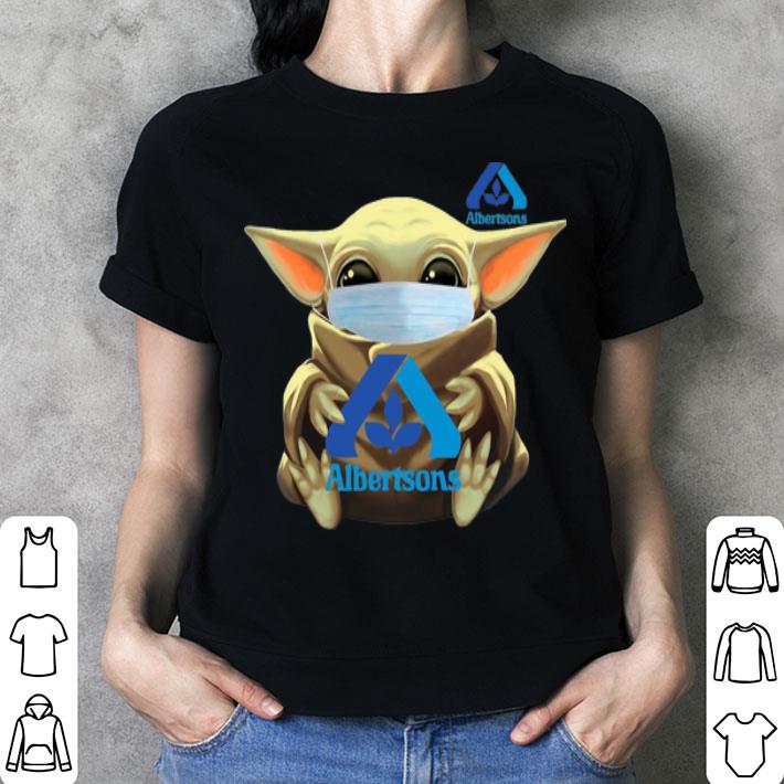 Star Wars Baby Yoda Face Mask Hug Albertsons shirt Star Wars Baby Yoda Face Mask Hug Albertsons shirt