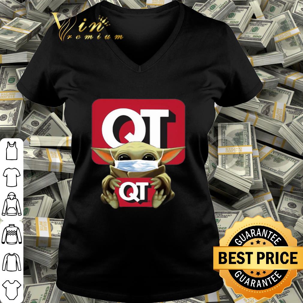 Baby Yoda mask QuikTrip Covid-19 shirt Baby Yoda mask QuikTrip Covid-19 shirt
