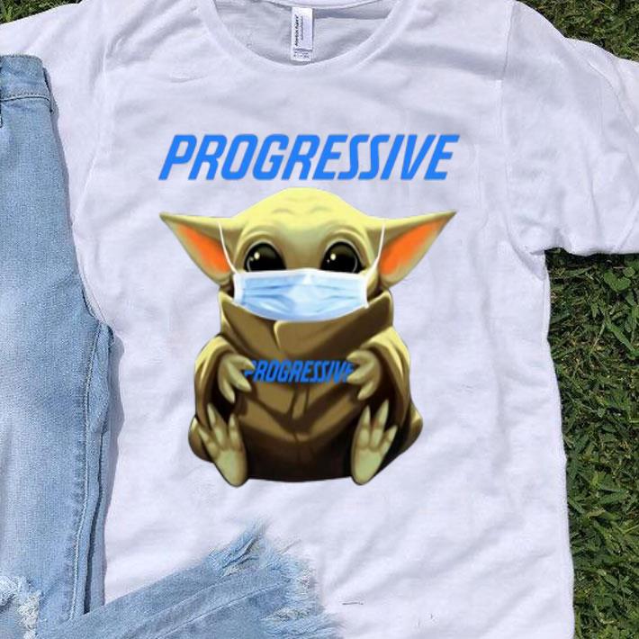 Star Wars Baby Yoda Mask Hug Progressive shirt