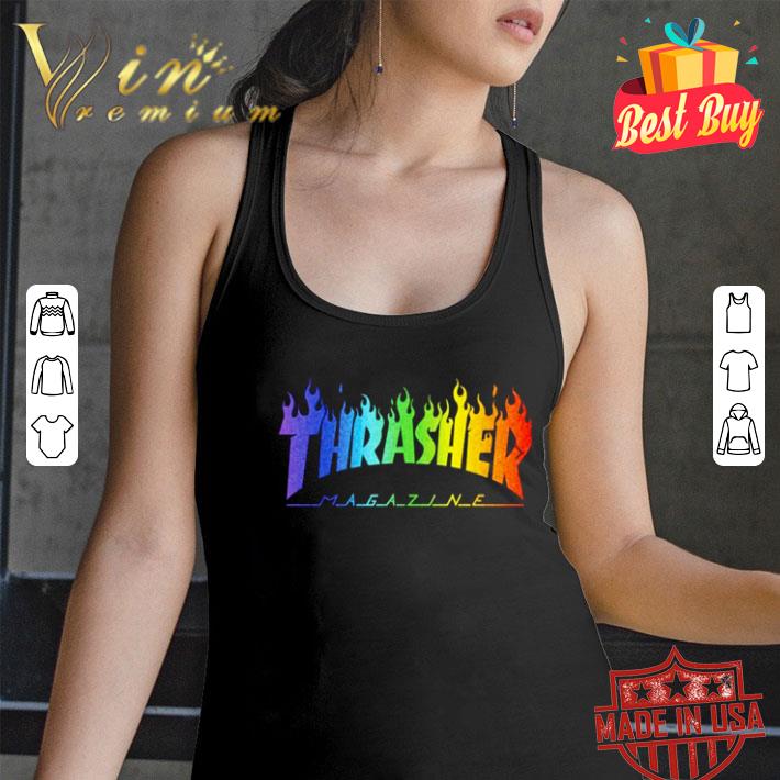 LGBT Thrasher magazine shirt hoodie, sweatshirt, longsleeve tee