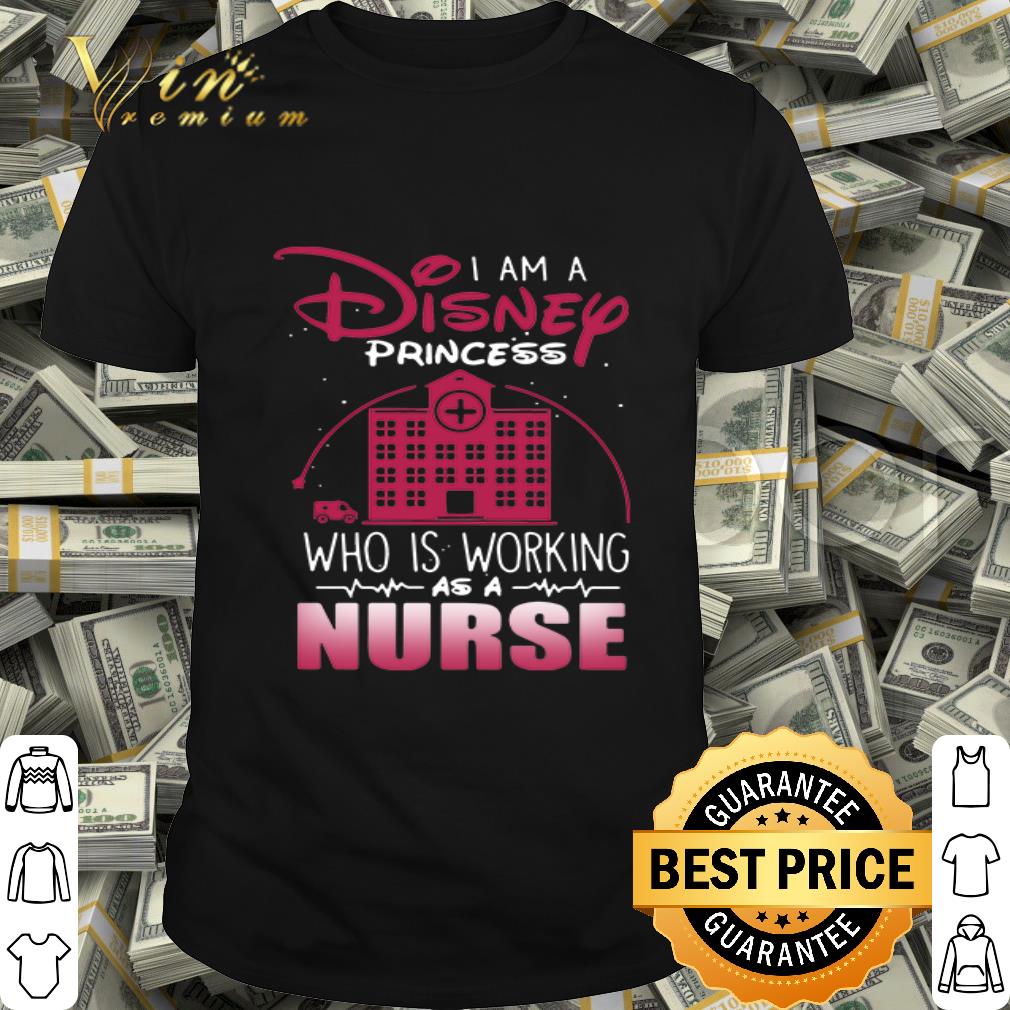 I am a Disney princess who is working as a nurse Coronavirus shirt