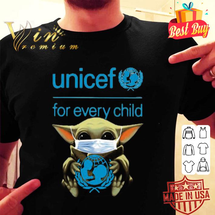 Baby Yoda mask Unicef Coronavirus shirt Baby Yoda mask Unicef Coronavirus shirt