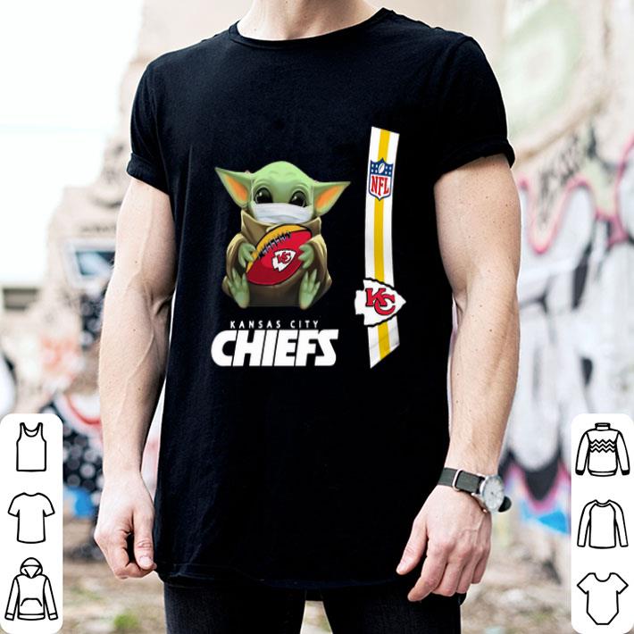 Star Wars Baby Yoda Mask Kansas City Chiefs NFL Covid-19 shirt Star Wars Baby Yoda Mask Kansas City Chiefs NFL Covid-19 shirt