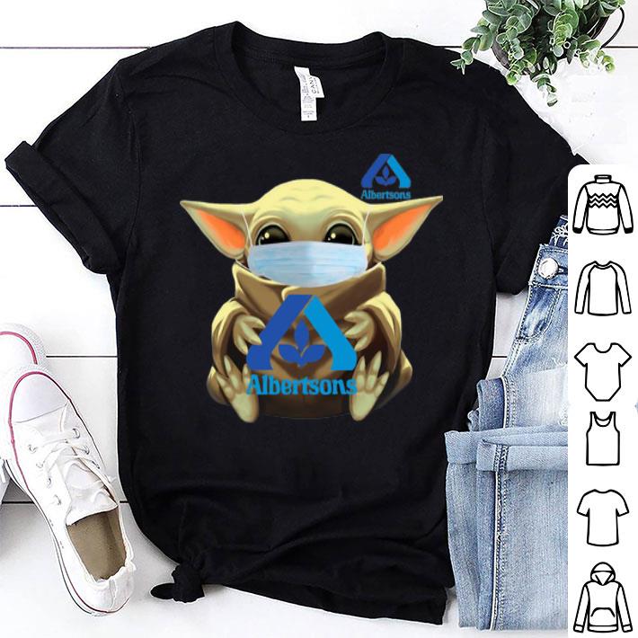 Star Wars Baby Yoda Face Mask Hug Albertsons shirt