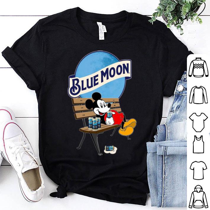 Mickey Mouse Drink Pabst Blue Moon Beer shirt