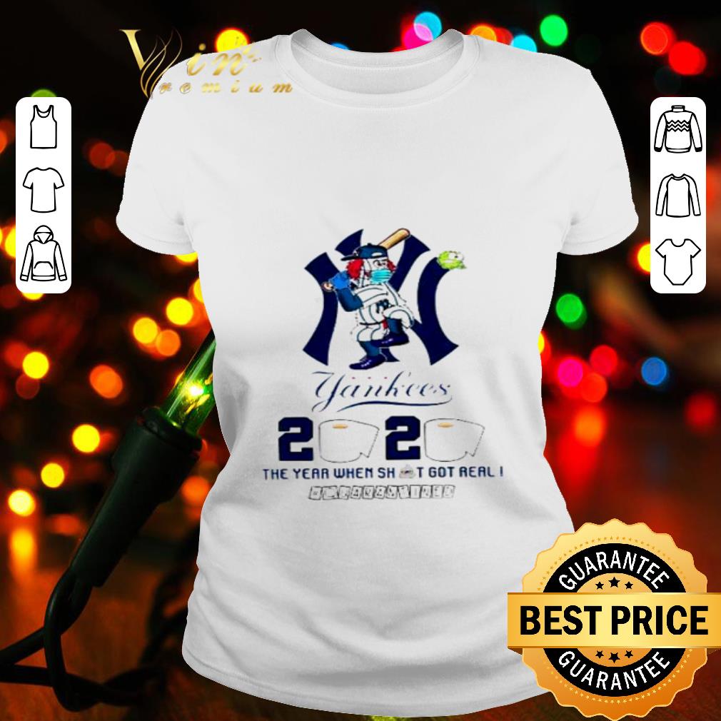 New York Yankees 2020 the year when shit quarantined Coronavirus shirt New York Yankees 2020 the year when shit quarantined Coronavirus shirt