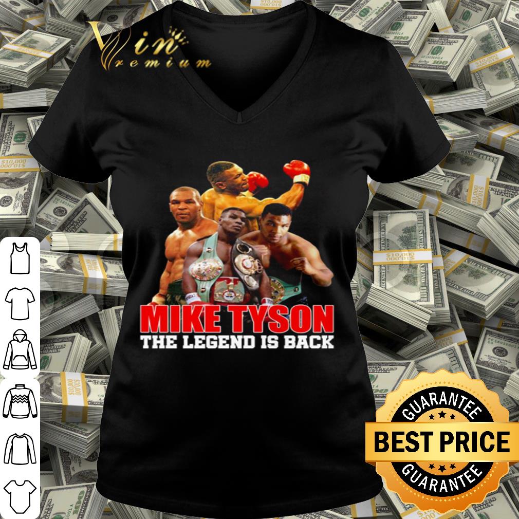 Mike Tyson play boxing the legend is back shirt Mike Tyson play boxing the legend is back shirt