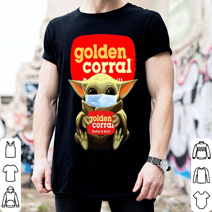 Star Wars Baby Yoda Mask Golden Corral Covid-19 shirt Star Wars Baby Yoda Mask Golden Corral Covid-19 shirt