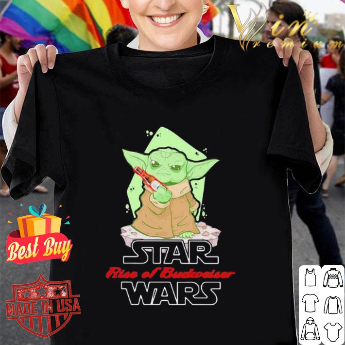 Baby Yoda Star Wars Rise Of Budweiser shirt