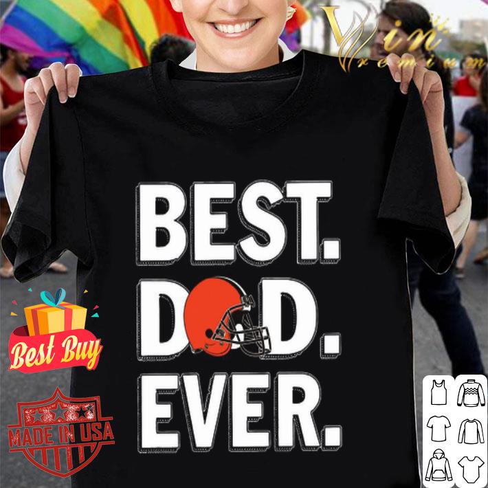 Logo Cleveland Browns Best Dad Ever Father's Day shirt