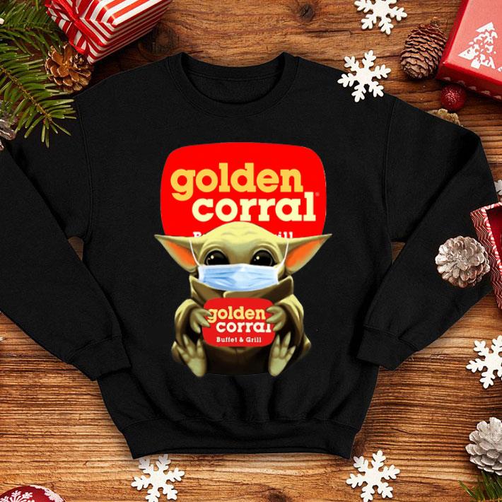 Star Wars Baby Yoda Mask Golden Corral Covid-19 shirt Star Wars Baby Yoda Mask Golden Corral Covid-19 shirt