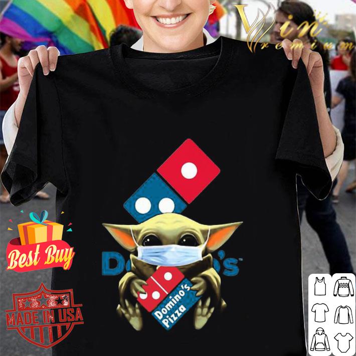 Baby Yoda Hug Domino’s Pizza Coronavirus shirt