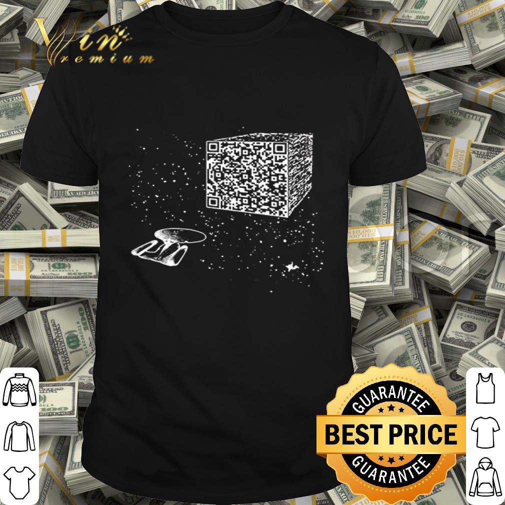 borg qr code shirt