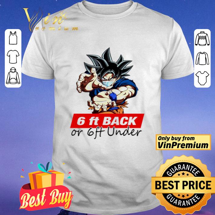 Son Goku face mask 6ft back or 6ft under shirt