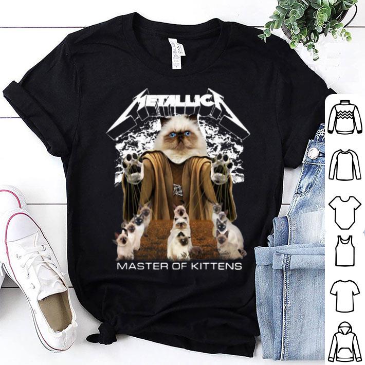 Metallica Siamese Cats Master Of Kittens Cat Lovers shirt Metallica Siamese Cats Master Of Kittens Cat Lovers shirt