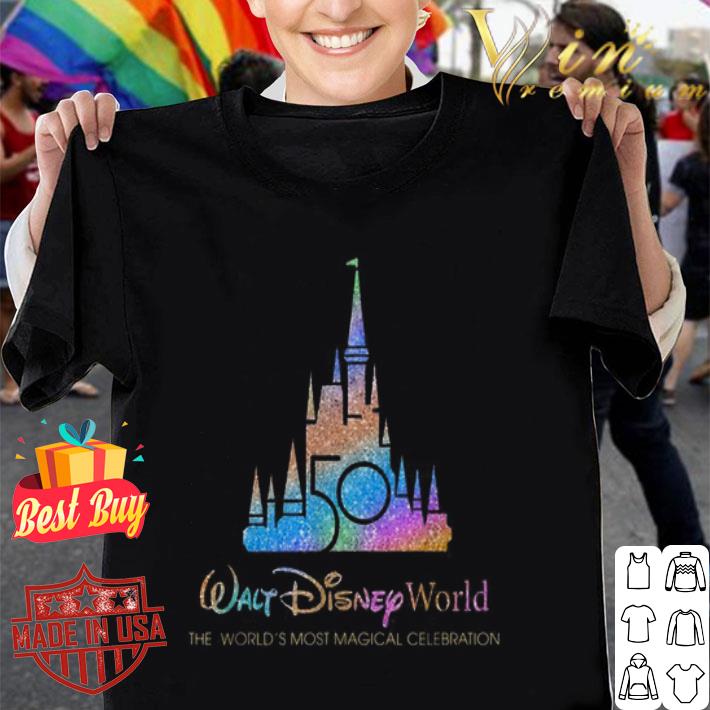 50th Walt Disney World the world’s most magical celebration shirt
