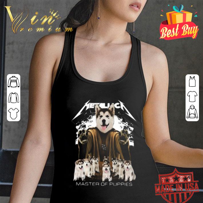 Alaskan Malamute Metallic Master Of Puppies shirt Alaskan Malamute Metallic Master Of Puppies shirt