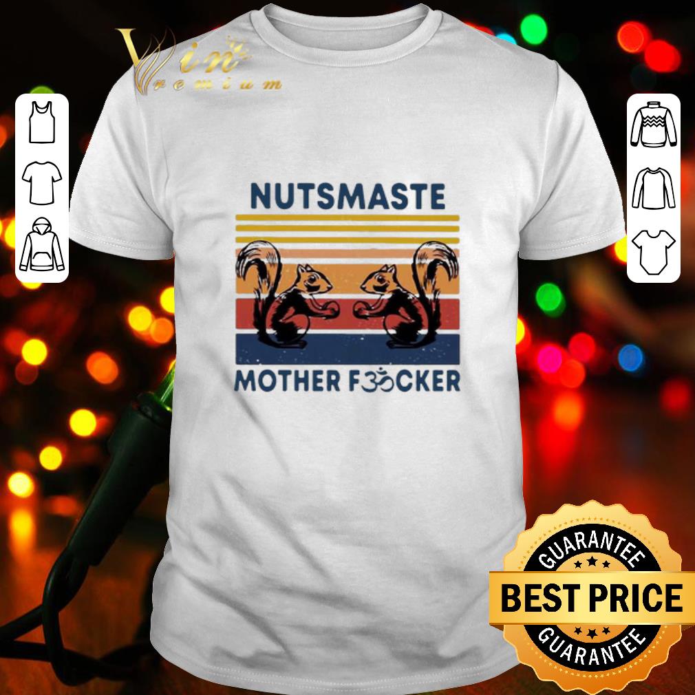 Squirrel Nutsmaste Mother Fucker Vintage shirt Squirrel Nutsmaste Mother Fucker Vintage shirt