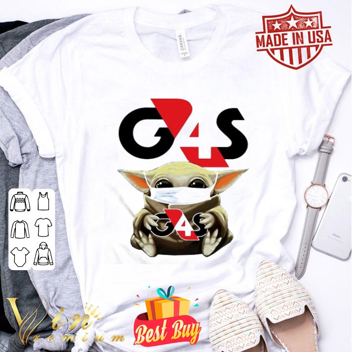 Baby Yoda mask G4S Group 4 Securicor Coronavirus shirt