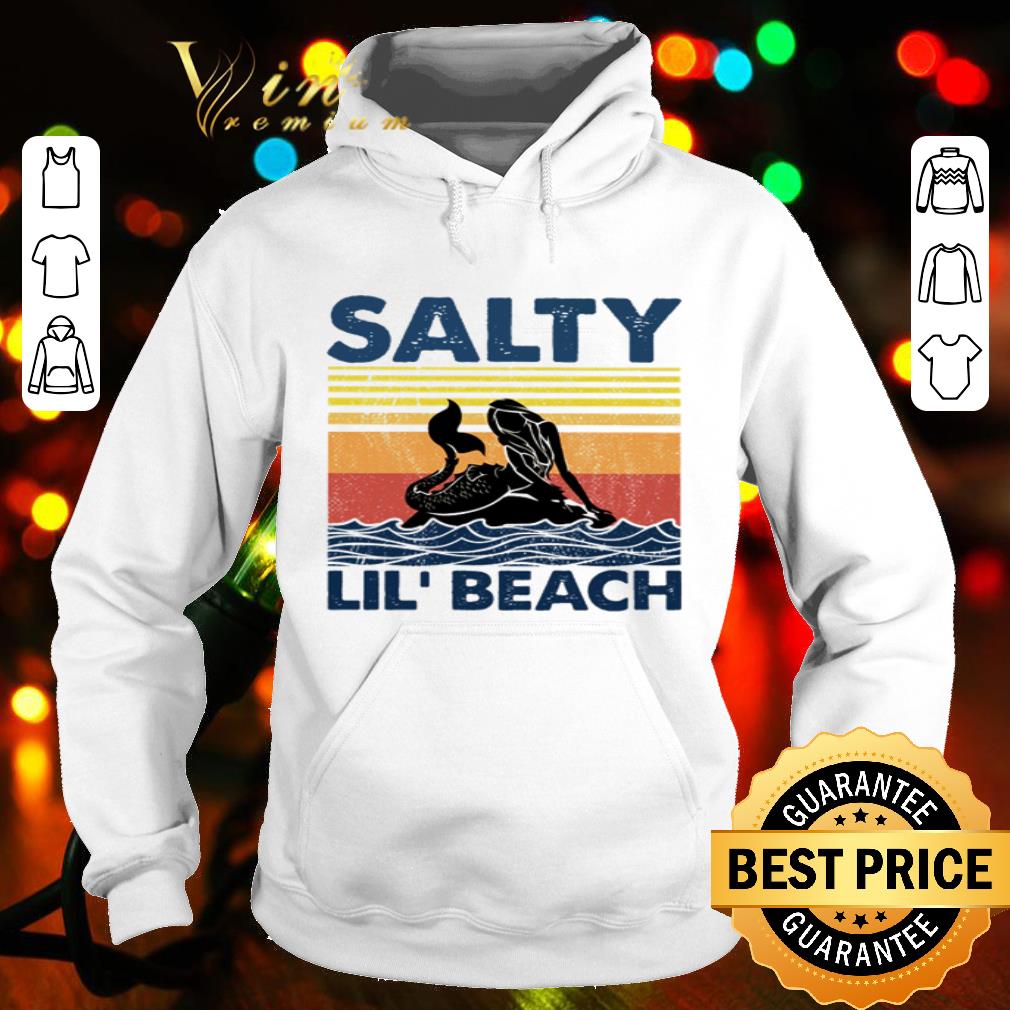 Mermaid salty lil’ beach retro vintage shirt Mermaid salty lil’ beach retro vintage shirt