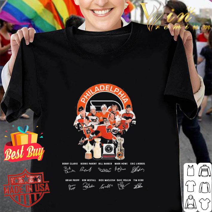 Logo Philadelphia Flyers Champion Signatures shirt