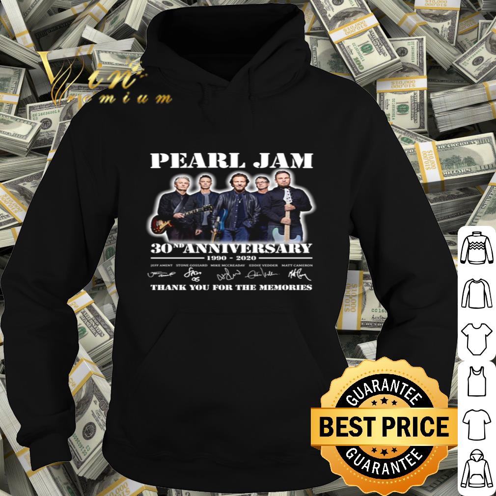 Pearl Jam 30th anniversary 1990 2020 all signature shirt Pearl Jam 30th anniversary 1990 2020 all signature shirt