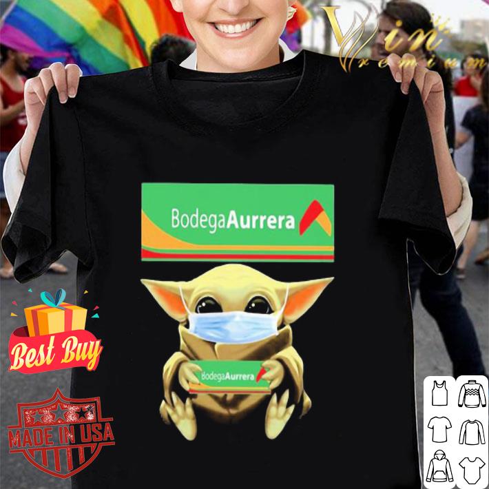 Baby Yoda mask Bodega Aurrera Coronavirus shirt