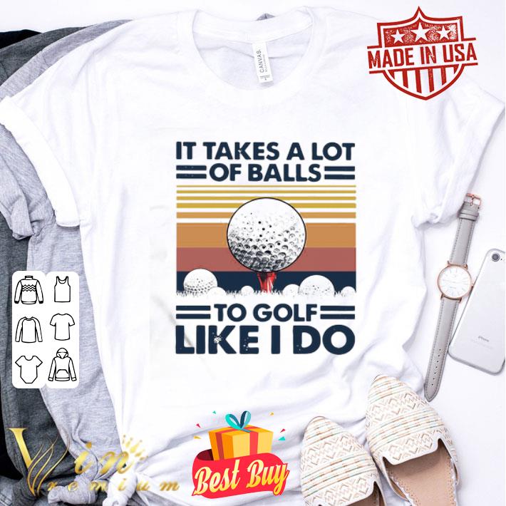 Men's It Takes A Lot Of Balls To Golf Polo Shirt main image 1