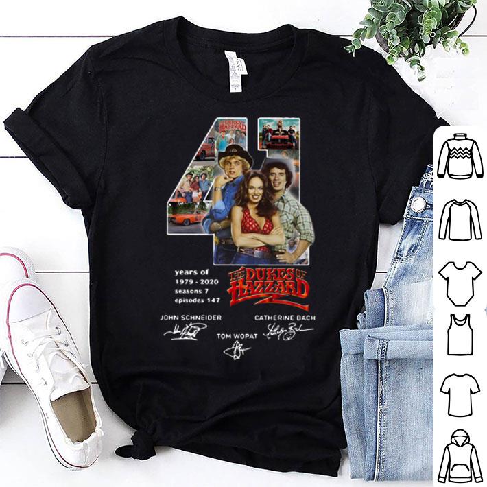 41 Years Of The Dukes Of Hazzard 1979-2020 Signatures shirt