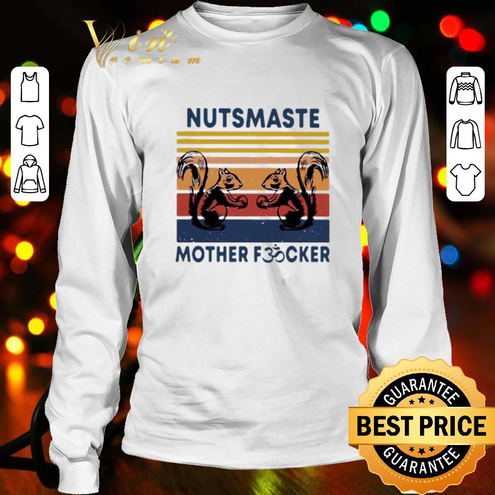 Squirrel Nutsmaste Mother Fucker Vintage shirt Squirrel Nutsmaste Mother Fucker Vintage shirt
