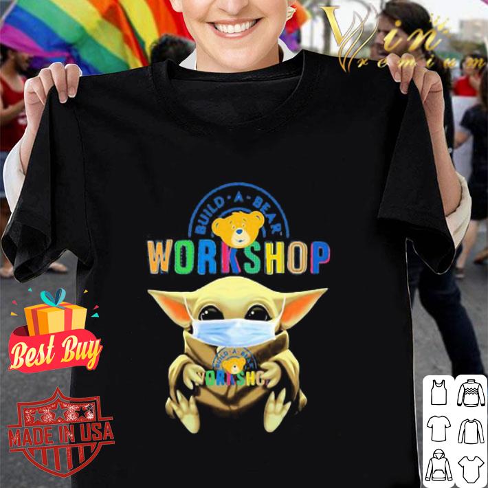 Baby Yoda mask Build-A-Bear Workshop Coronavirus shirt
