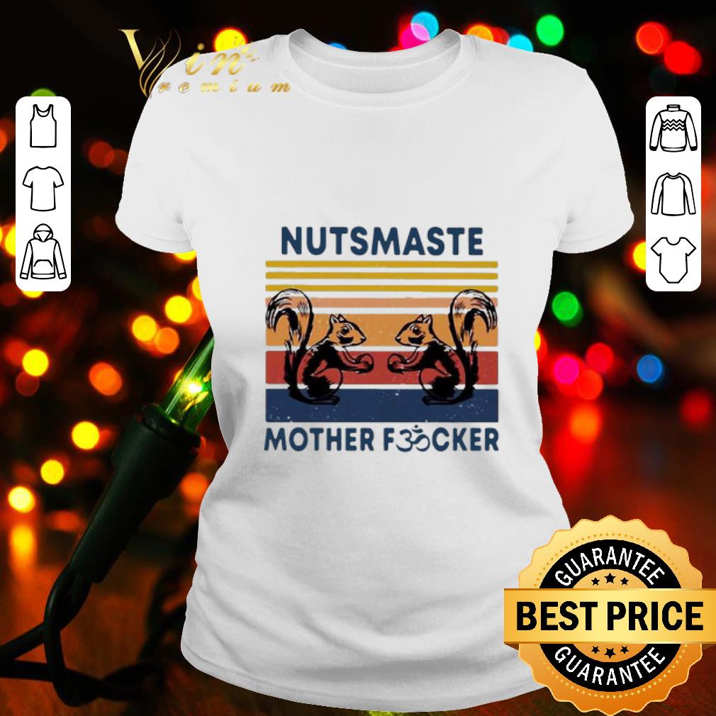 Squirrel Nutsmaste Mother Fucker Vintage shirt Squirrel Nutsmaste Mother Fucker Vintage shirt