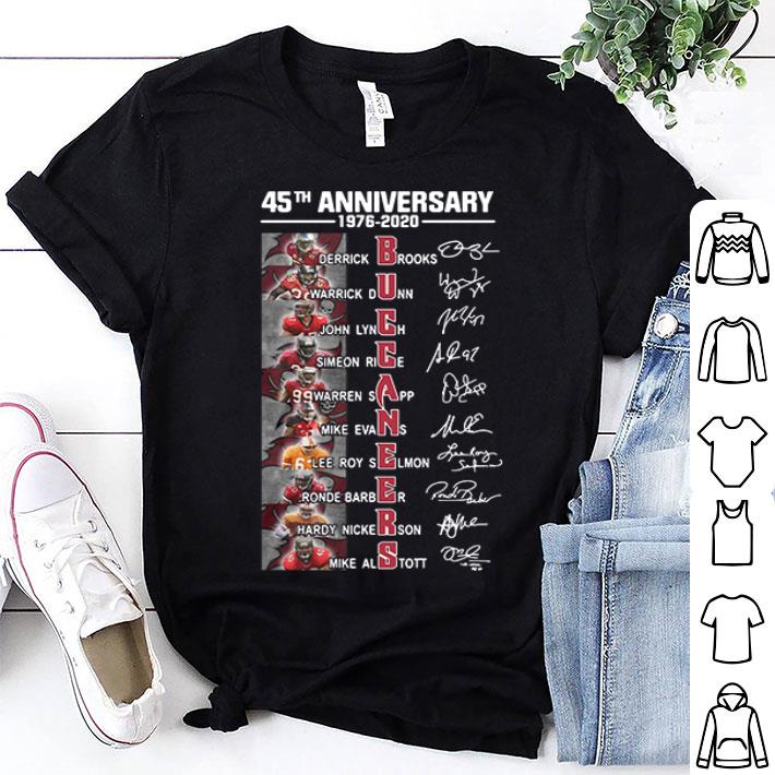 45th Anniversary Tampa Bay Buccaneers All Signature shirt